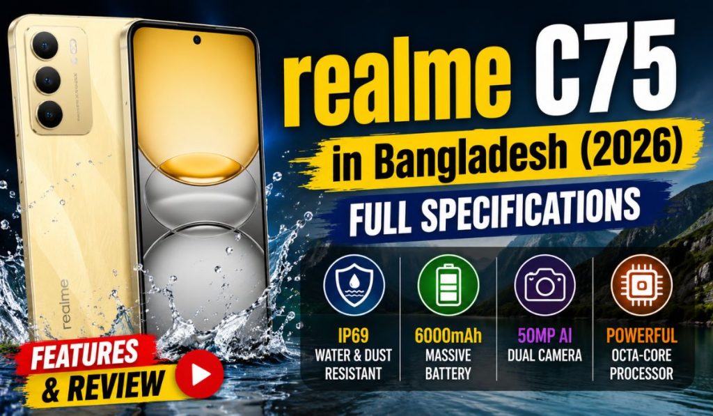 Realme C75 Price in Bangladesh (2026) – Full Specifications, Features and Review