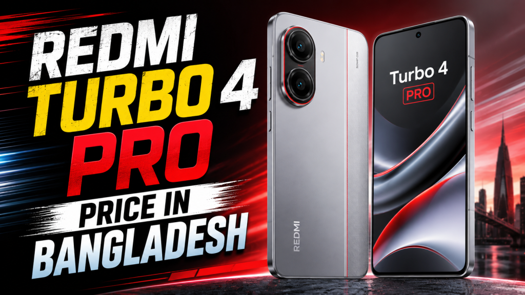 Redmi Turbo 4 Pro Price in Bangladesh 2026 – Official Specs, Features & Review